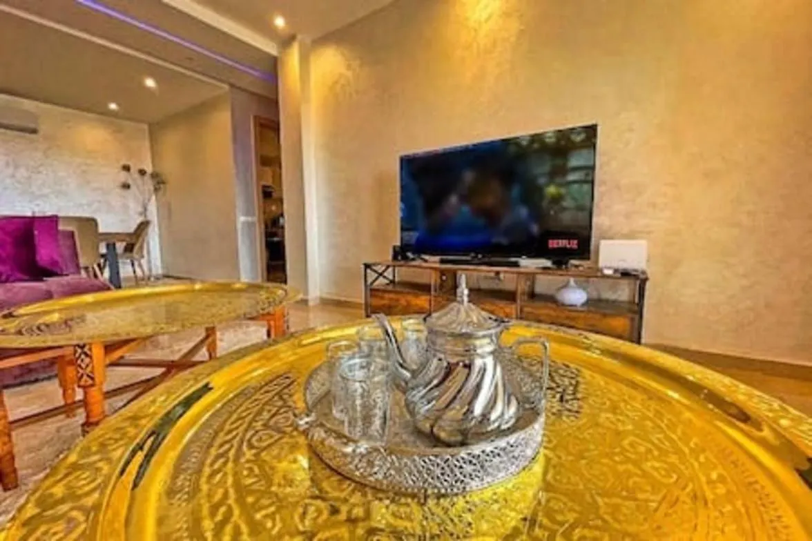 Magnifique Appartement Spacieux Avec Une Belle Terrasse Ensoleillee Marrakesh